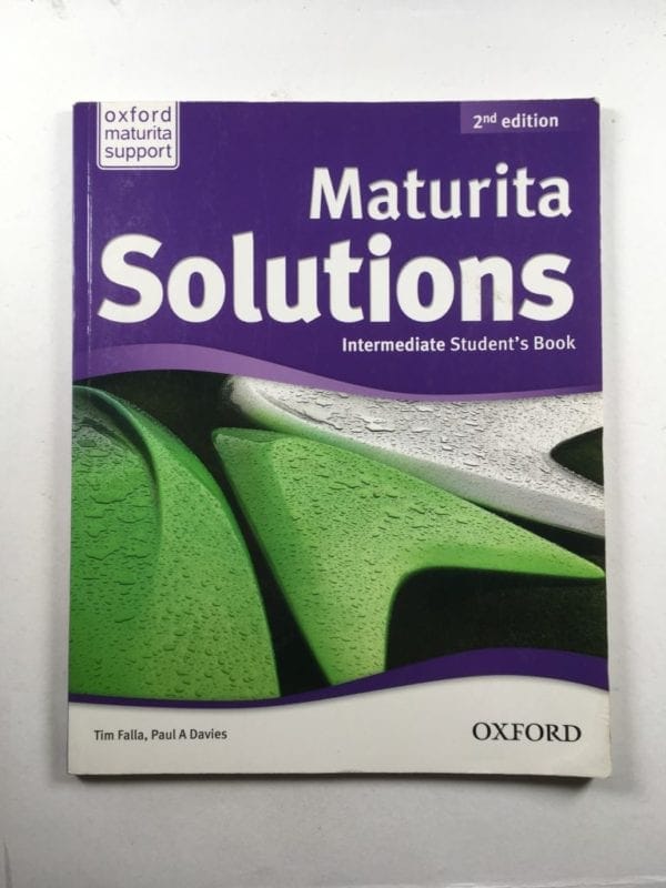 Maturita Solutions 2nd Edition Intermediate Student´s Book Czech Edition - Obrázek 1