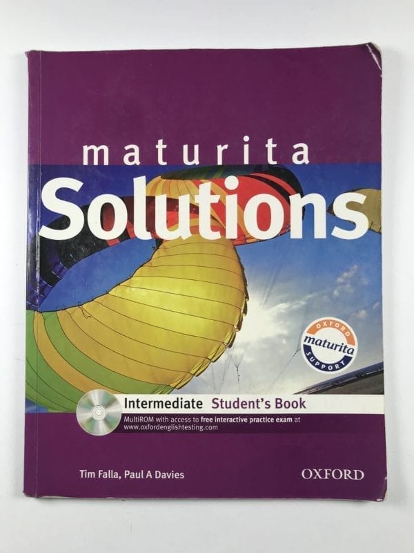 Maturita Solutions Intermediate Student´s Book with Multi-ROM (CZEch Edition) - Obrázek 1