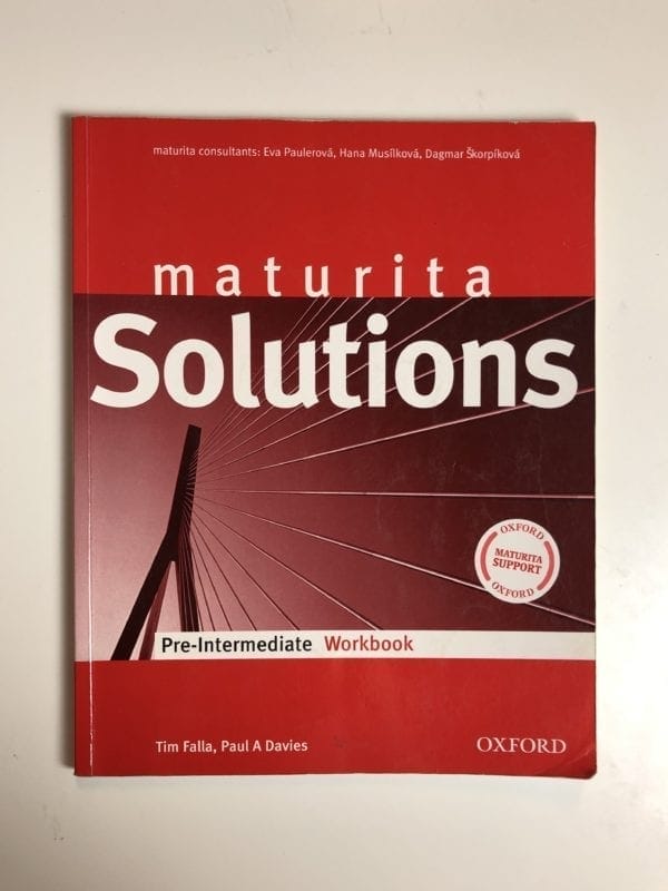 Maturita Solutions Pre-intermediate Workbook (CZEch Edition) - Obrázek 1