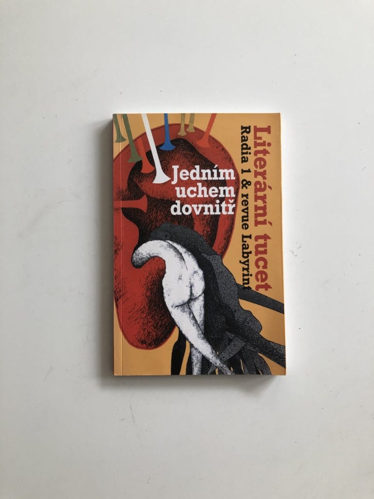 IMG_6324 Jedním uchem dovnitř - Almanach české poezie a prózy. Literární tucet Radia 1 & revue Labyrint - Obrázek 1