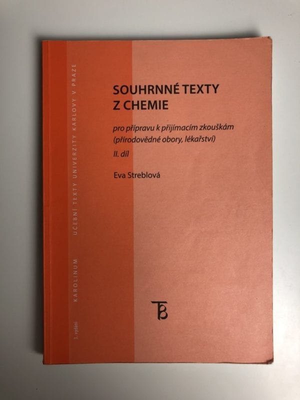 Souhrnné texty z chemie pro přípravu k přijímacím zkouškám II. díl - Obrázek 1