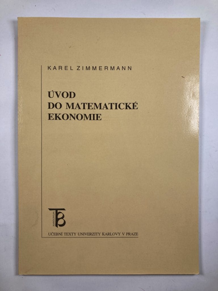 IMG_0620 Úvod do matematické ekonomie - Obrázek 1