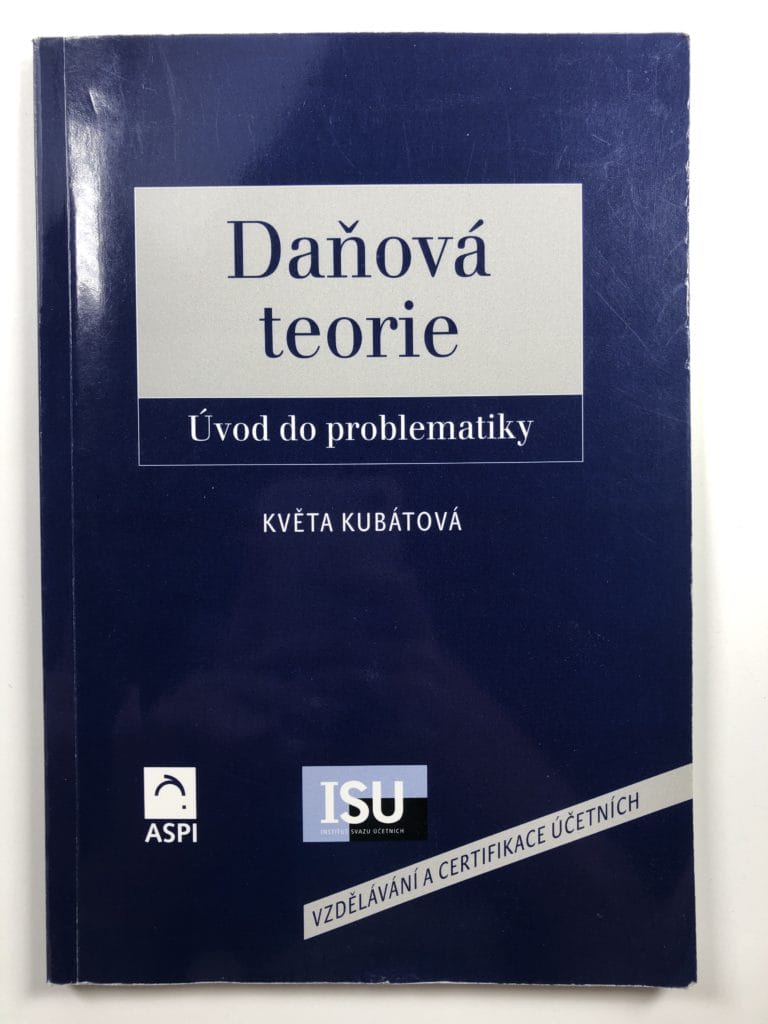 IMG_3262 Daňová teorie - úvod do problematiky - Obrázek 1