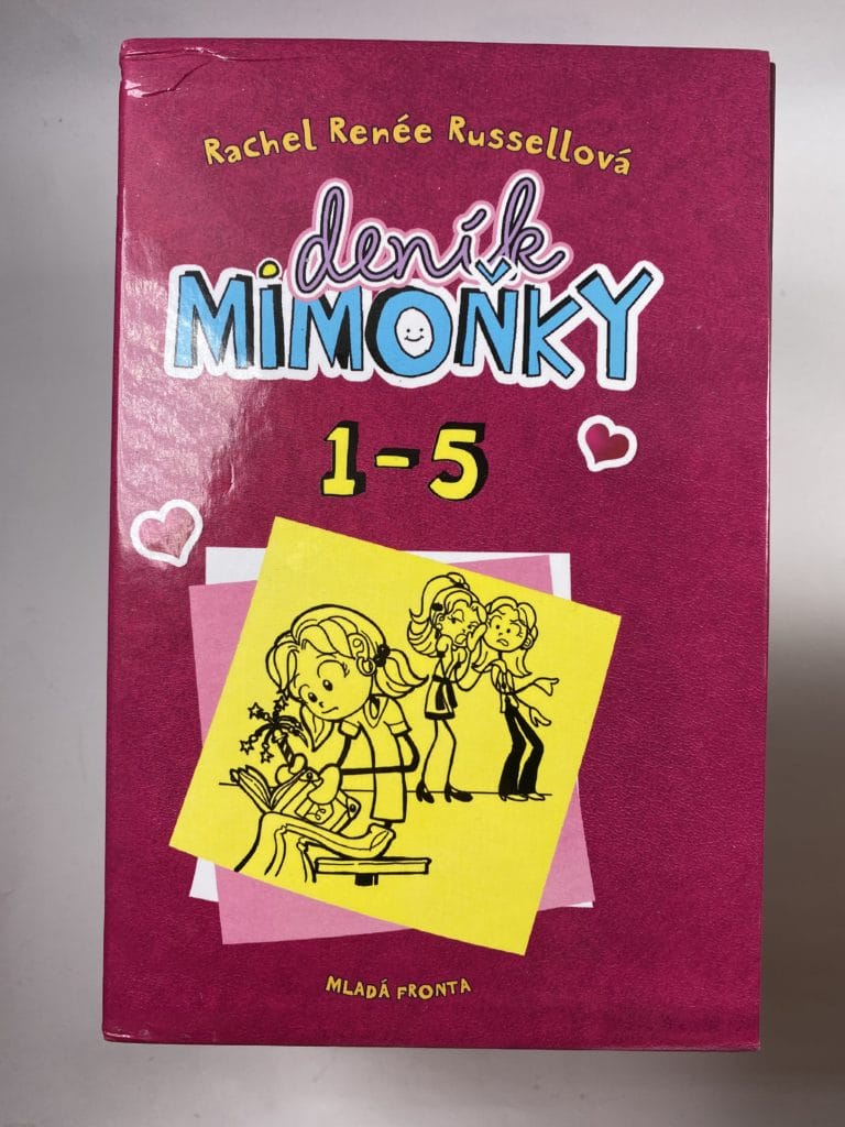 IMG_5163 Deník mimoňky 1-5 BOX - Obrázek 1