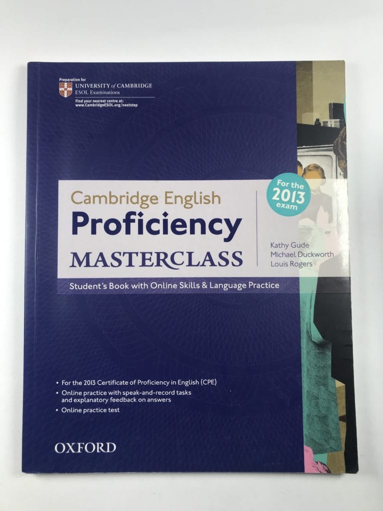 IMG_0333 Cambridge English Proficiency Masterclass STUDENT´S BOOK with ONLINE SKILLS & LANGUAGE PRACTICE - Obrázek 1