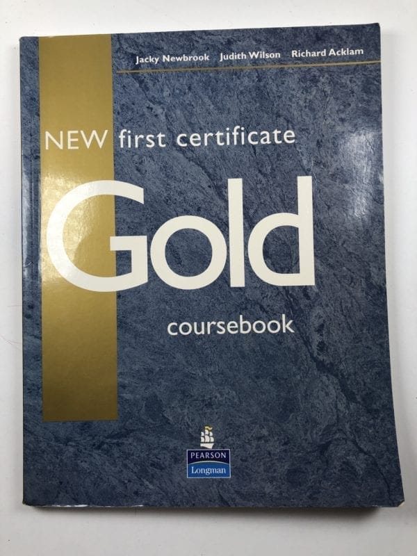 New First Certificate Gold Coursebook - Obrázek 1