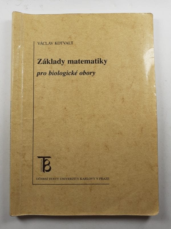 Základy matematiky pro biologické obory - Obrázek 1