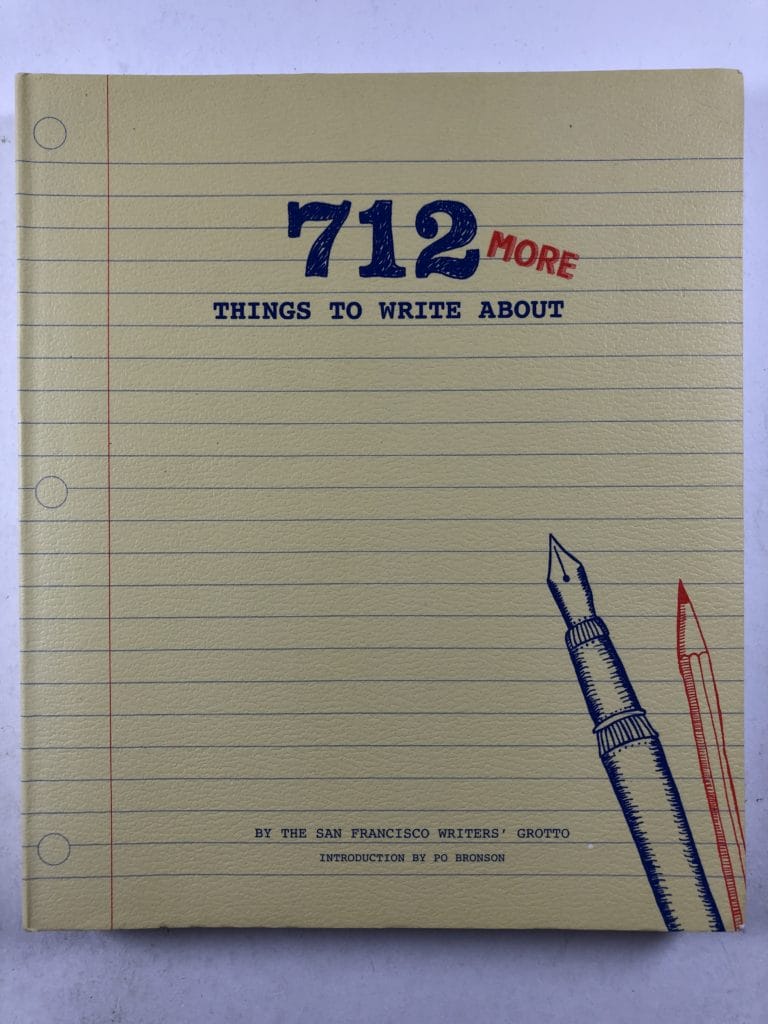 IMG_9525 712 More Things to Write About: (Creative Writing Prompts, Writing Prompt Journal, Things to Write About for Teens and Adults) - Obrázek 1