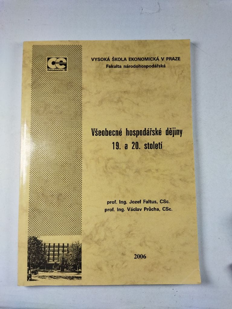 9788024504995_1636797295892 Všeobecné hospodářské dějiny 19. a 20. století - Obrázek 1