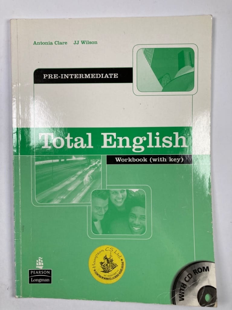 English　–　Pre-Intermediate　Kč　Wilson　JJ　109　with　key　od　Workbook　Clare,　Antonia　Total　Reknihy