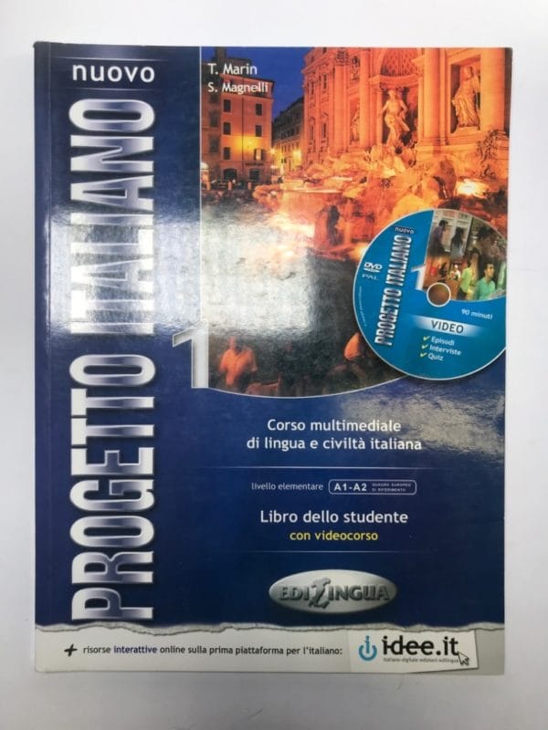 Nuovo Progetto Italiano 1: Libra Della Studente: Corso Multimediale Di Lingua E Civilta Italiana - Obrázek 1
