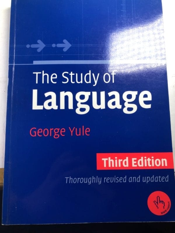 The Study of Language - Obrázek 1
