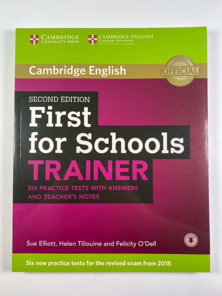 First for Schools Trainer 2nd Edition: Six Practice Tests with answers ...