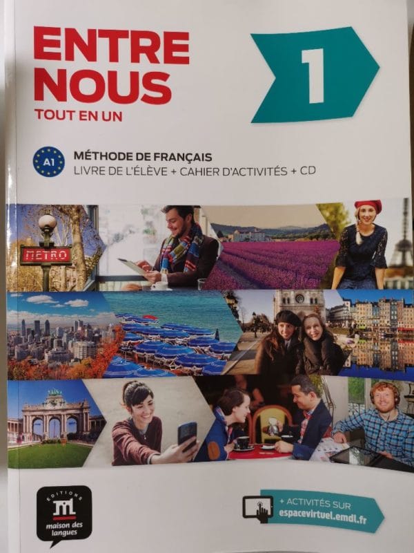 Entre nous 1 – Livre de l'élève + Cahier d'activités - Obrázek 1