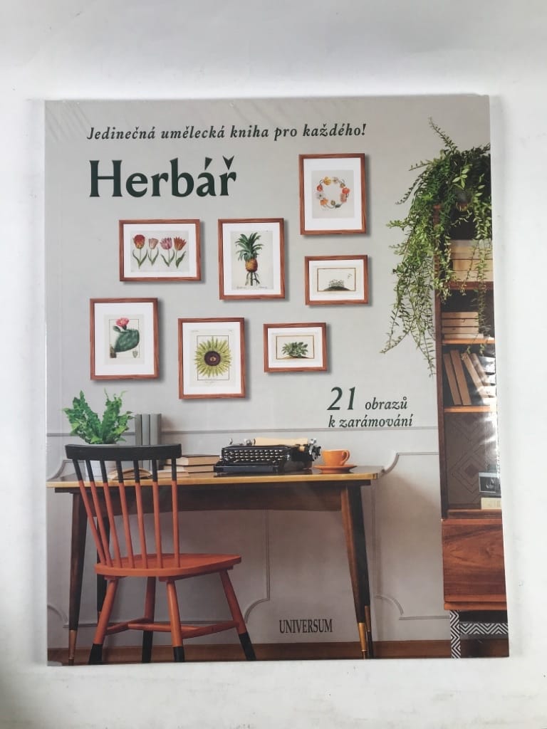 9788024268873_1670339675326 Herbář: Jedinečná umělecká kniha pro každého! 21 obrazů k zarámování - Obrázek 1