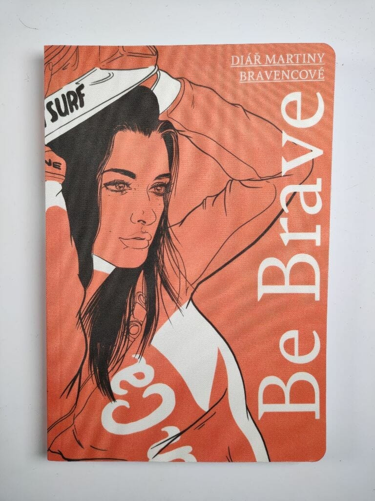 9788083171350_1677256026167 Be Brave - Diář Martiny Bravencové - Obrázek 1