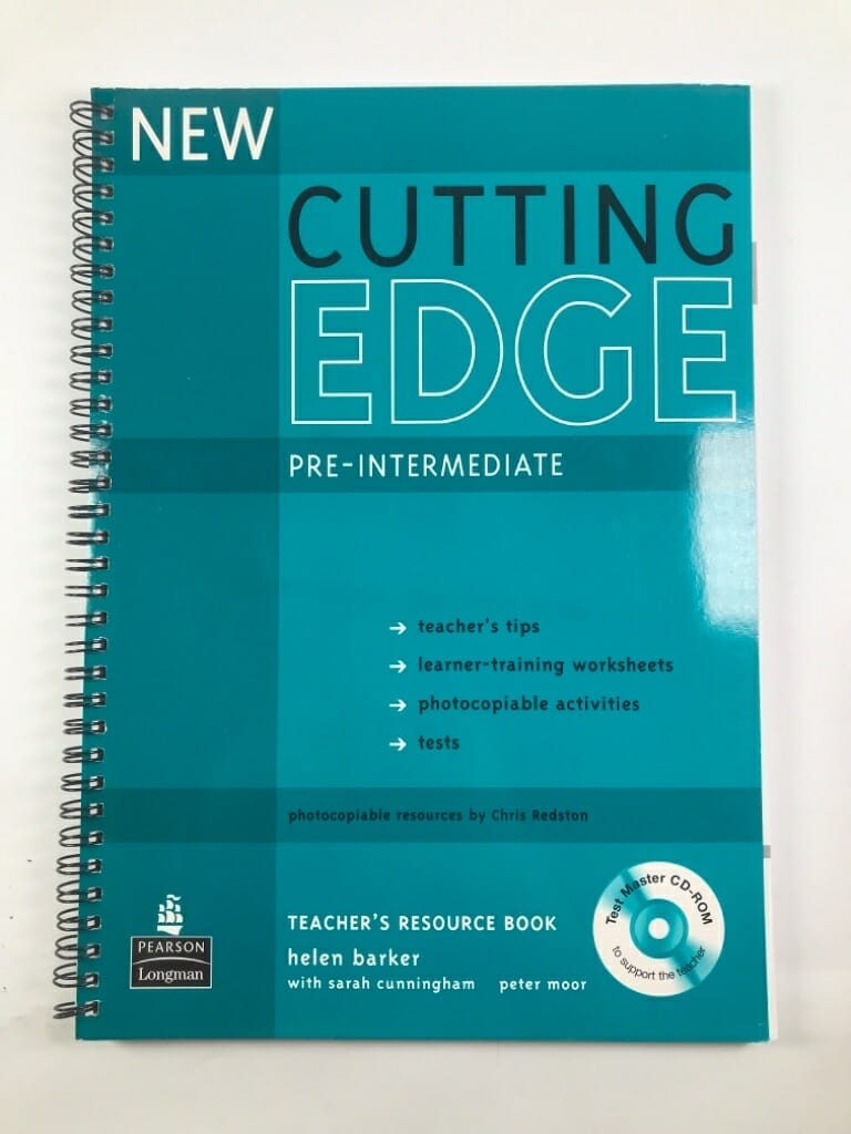 Helen　549　New　Teacher's　Pre-Intermediate　Book　Cutting　Edge　Kč　Barker　od　Reknihy