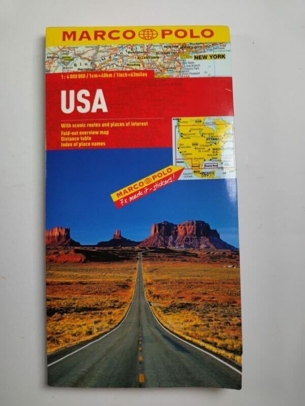 Mapa USA - Obrázek 1