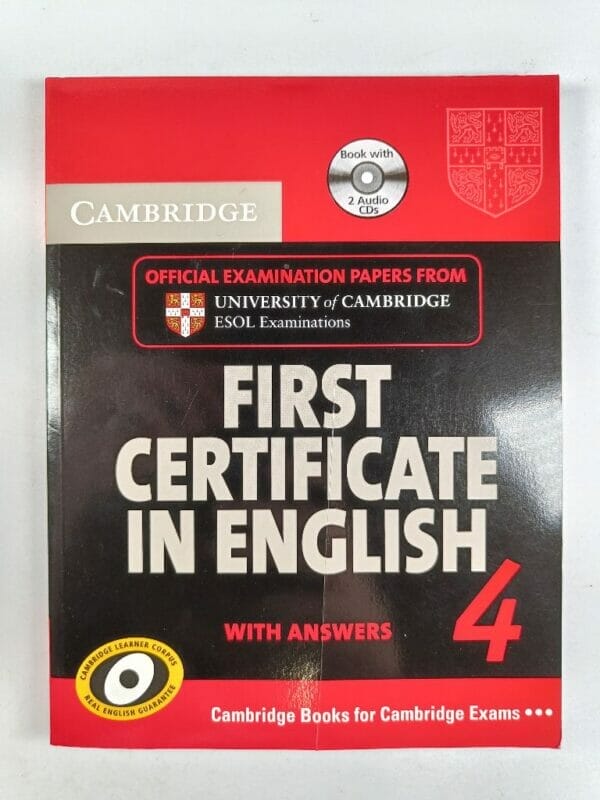Cambridge: First certificate in english (4) - Obrázek 1