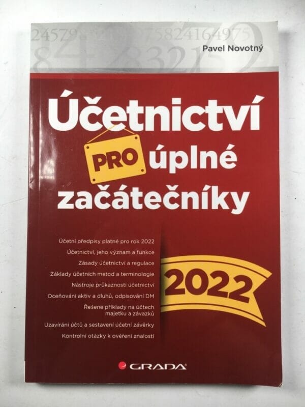 Účetnictví pro úplné začátečníky 2022 - Obrázek 1