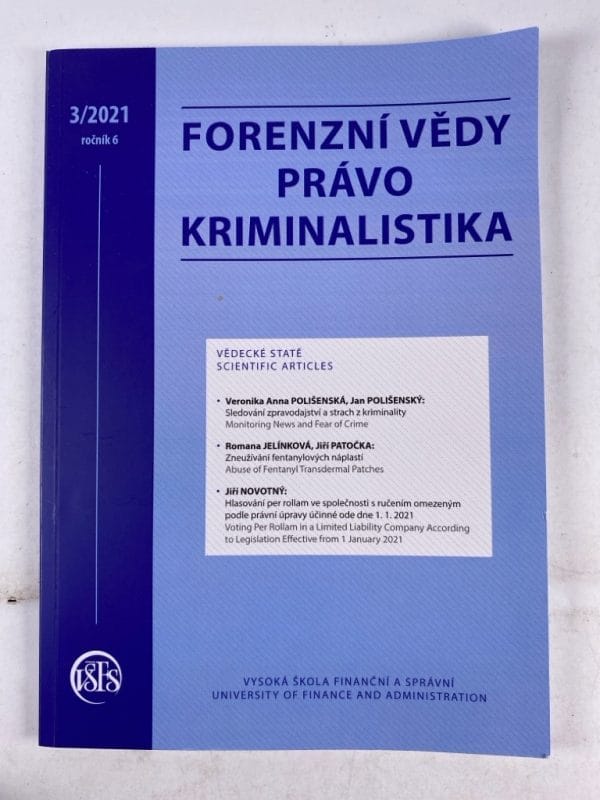 Forenzní vědy právo kriminalistika - Obrázek 1