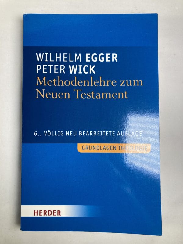 Methodenlehre zum Neuen Testament - Obrázek 1