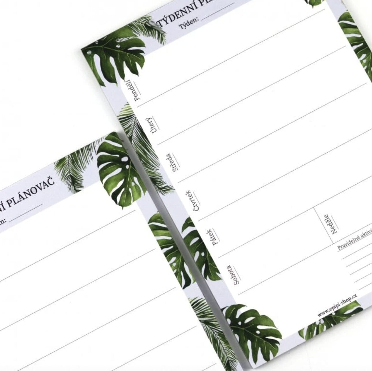 Screenshot Týdenní plánovač A5 - Tropical - Obrázek 1