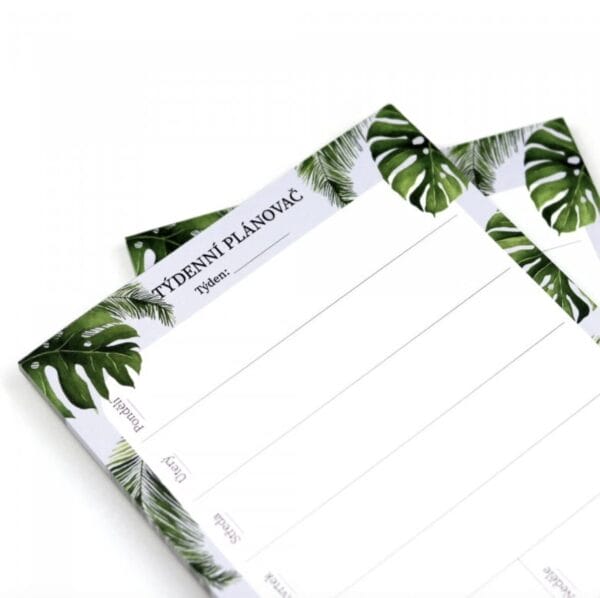 Týdenní plánovač A5 - Tropical - Obrázek 2